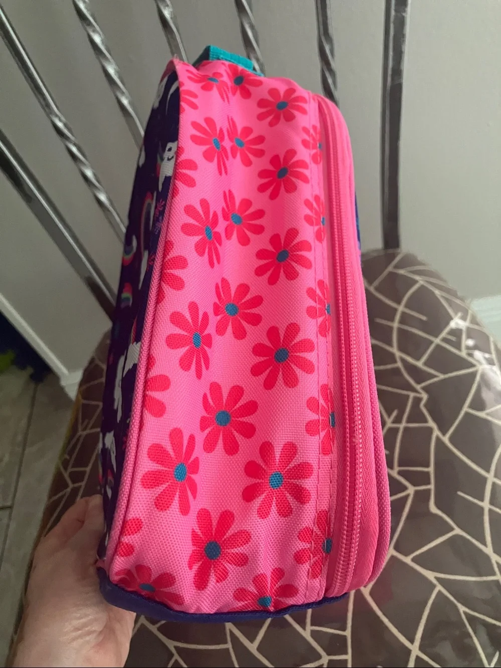 TWO - Stephen Joseph All Over Print Insulated Girls Lunch Box